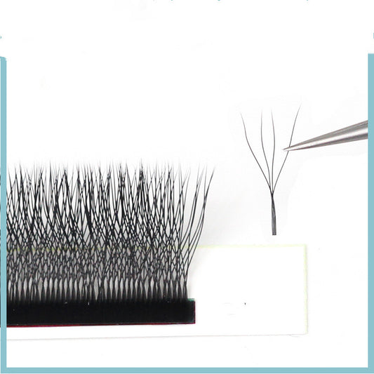 4D Grafting Eyelash Albizia Four-leaf Clover Y-shaped Encryption