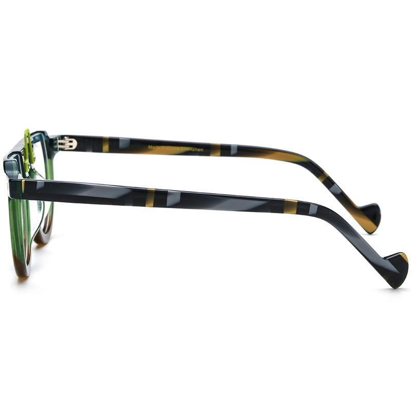 Round Sheet Glasses Frame For Men And Women