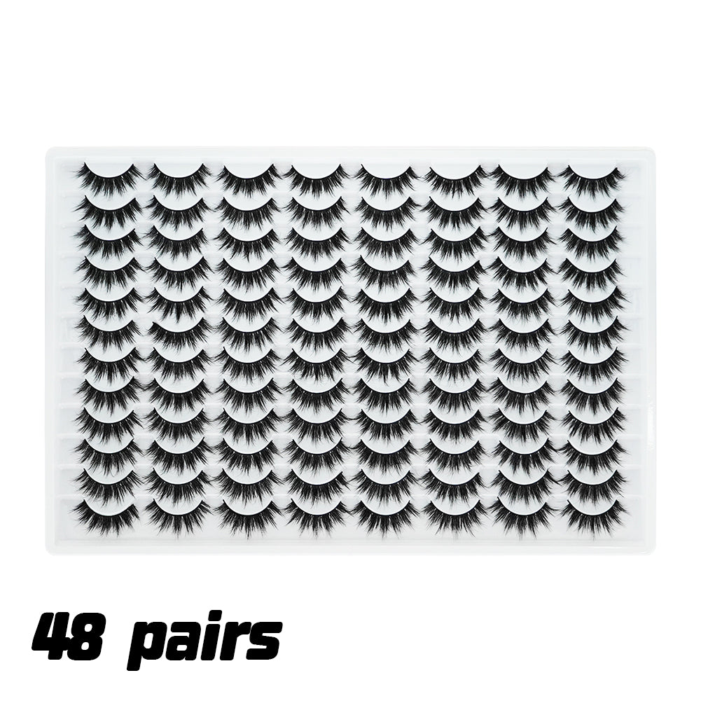 3D False Eyelashes Are Multi-layered, Realistic, Soft And Comfortable