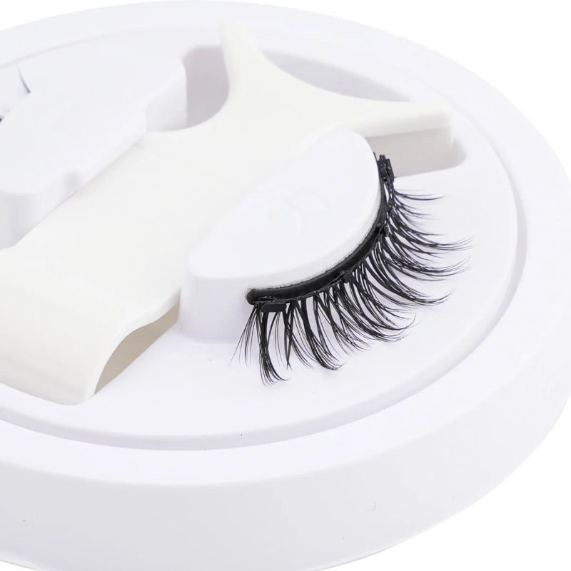 1 Pair Magnetic Eyelashes Handmade Fluffy Faux Mink Lashes