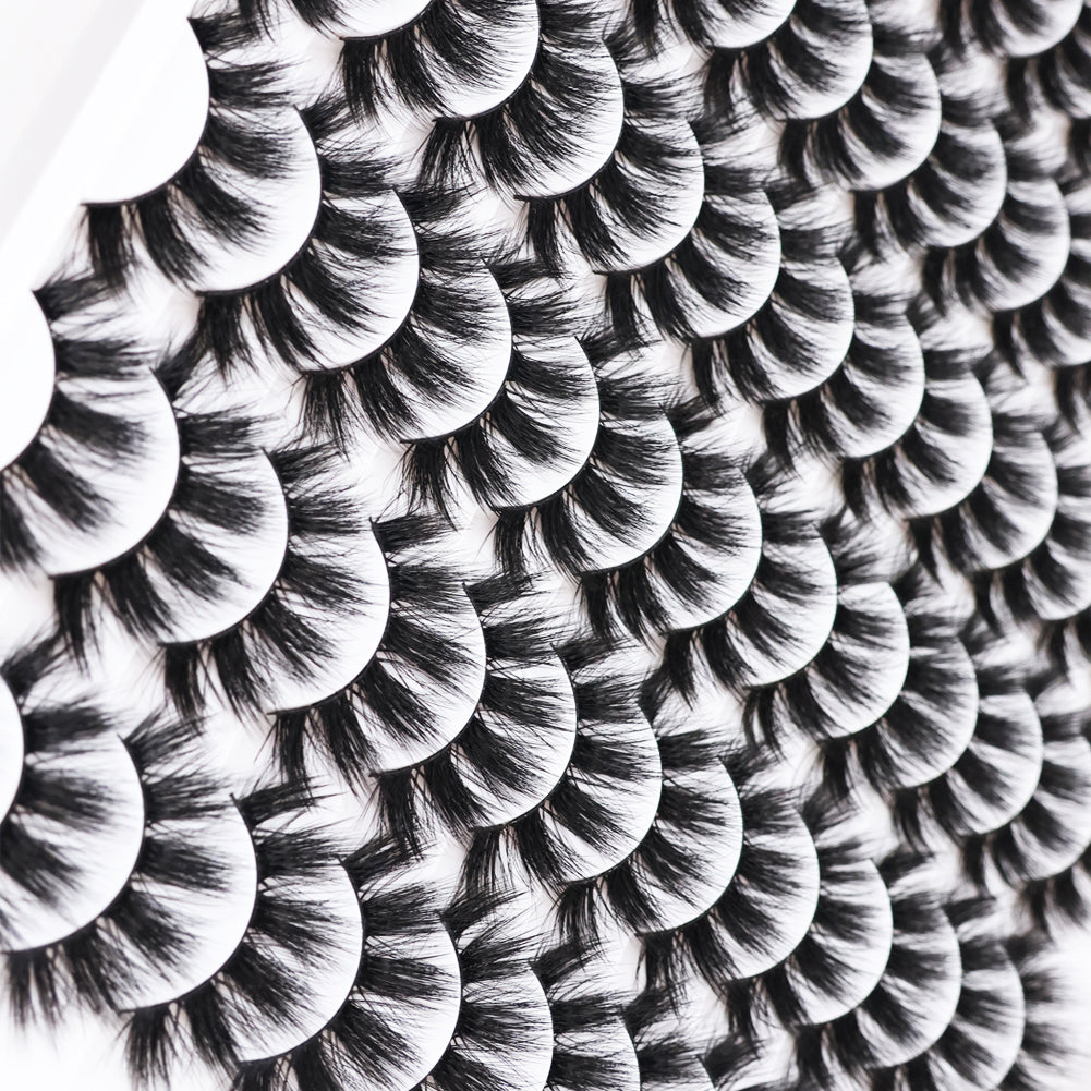 3D False Eyelashes Are Multi-layered, Realistic, Soft And Comfortable