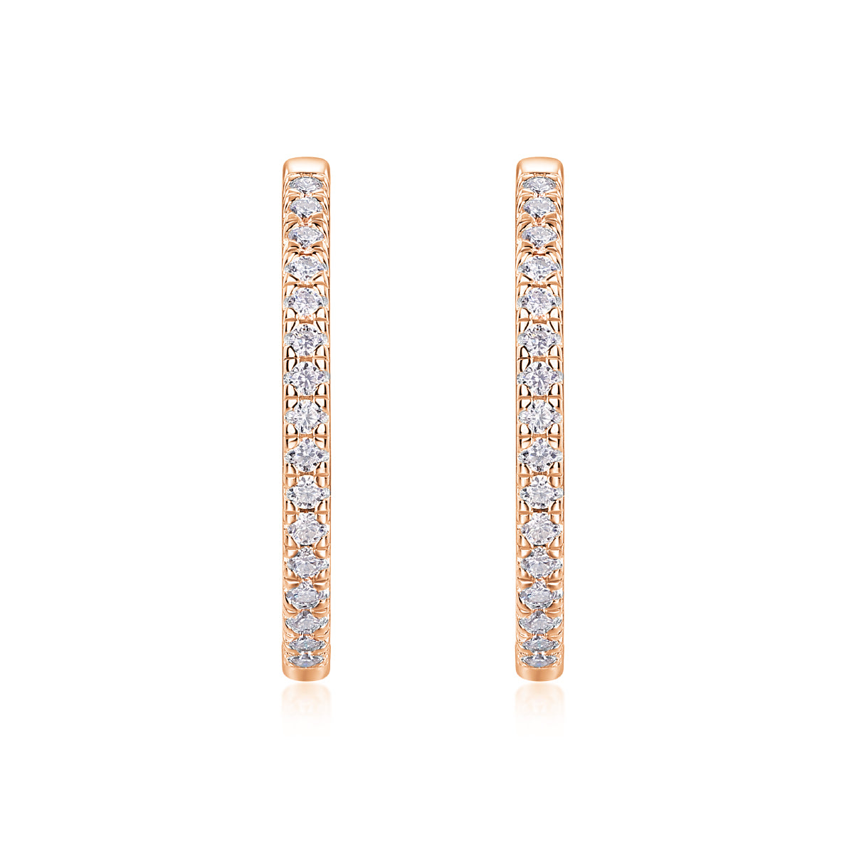 Yuedong Light - Premium Moissanite Luxury Fashion Light Luxury Jewelry Silver Stud Earrings S925 Silver Plated Platinum