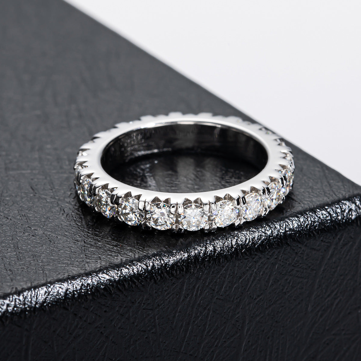 Moissanite Ring S925 Silver Plating 18K Body Ring
