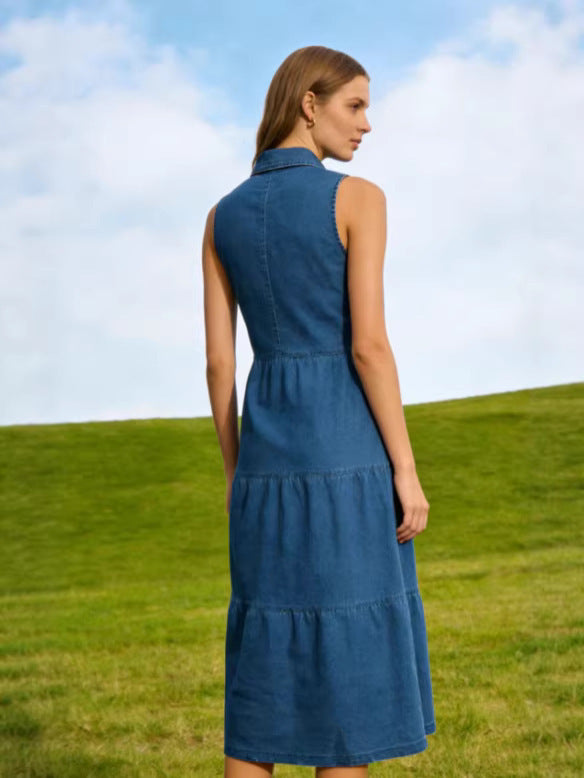 Denim Dresses For Women From Europe And The US